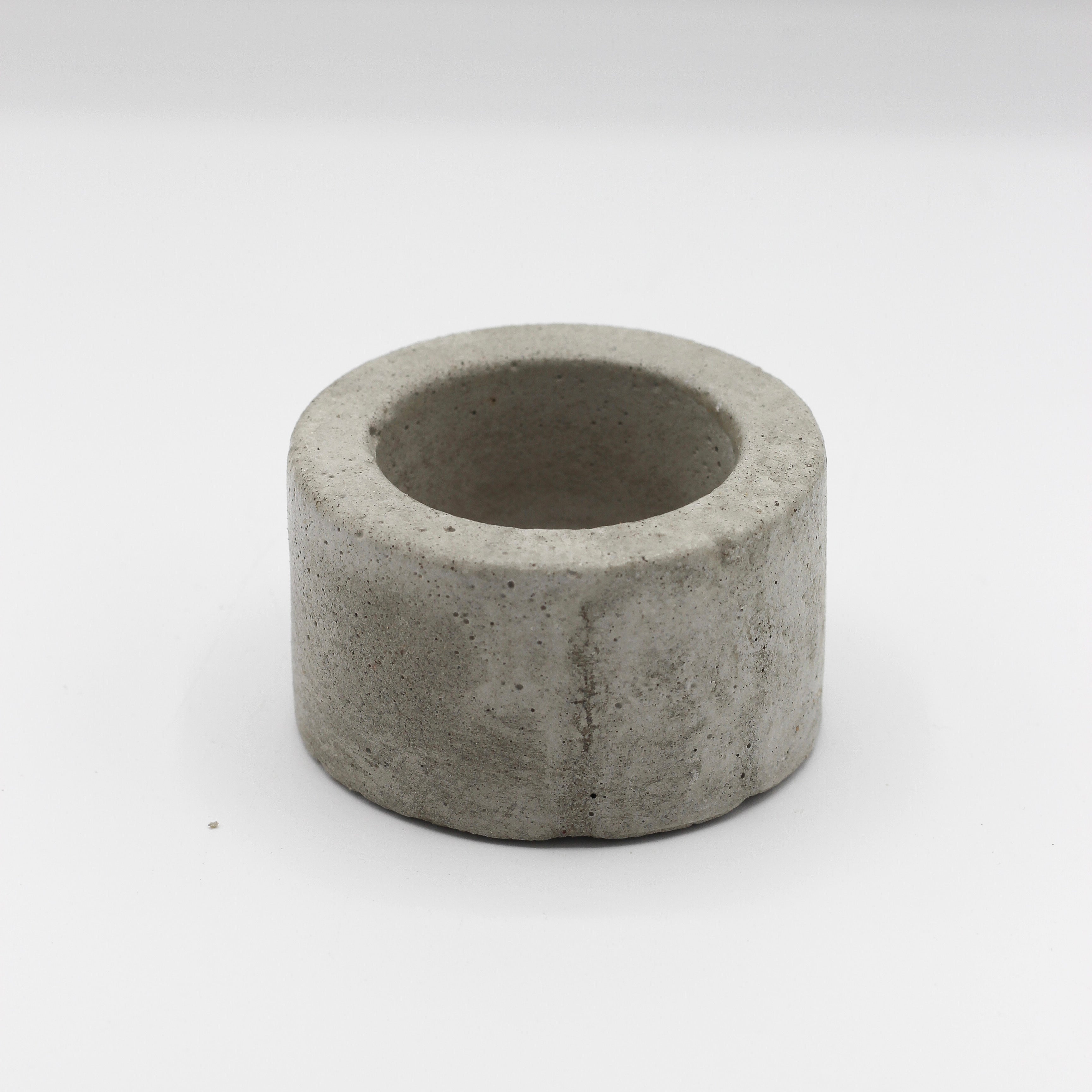 Beton Teelichthalter „Chunky Rund“